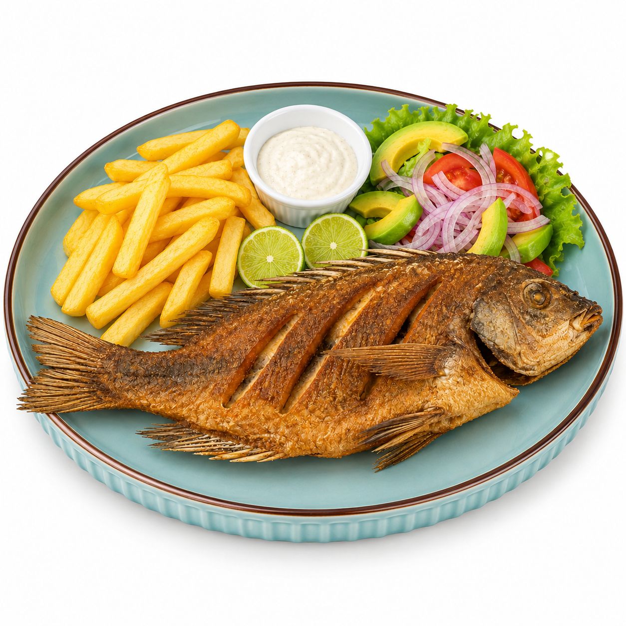 Pescado frito